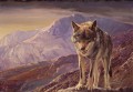loup à Montagne